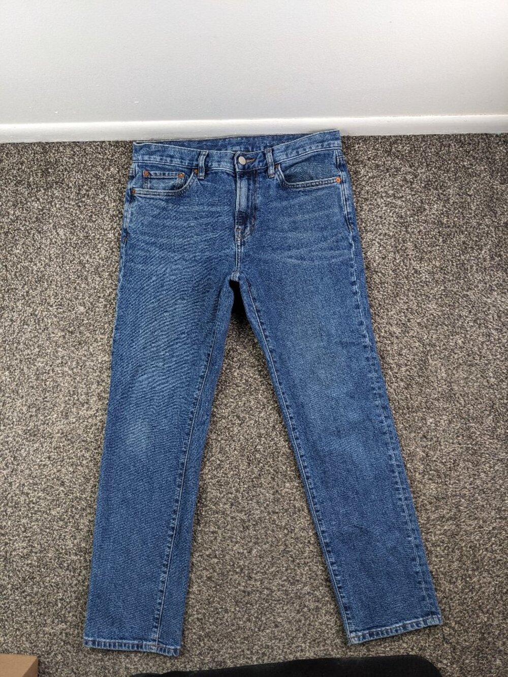 Outerknown Jeans 32x29 Straight Fit Stretch S.E.A Blue